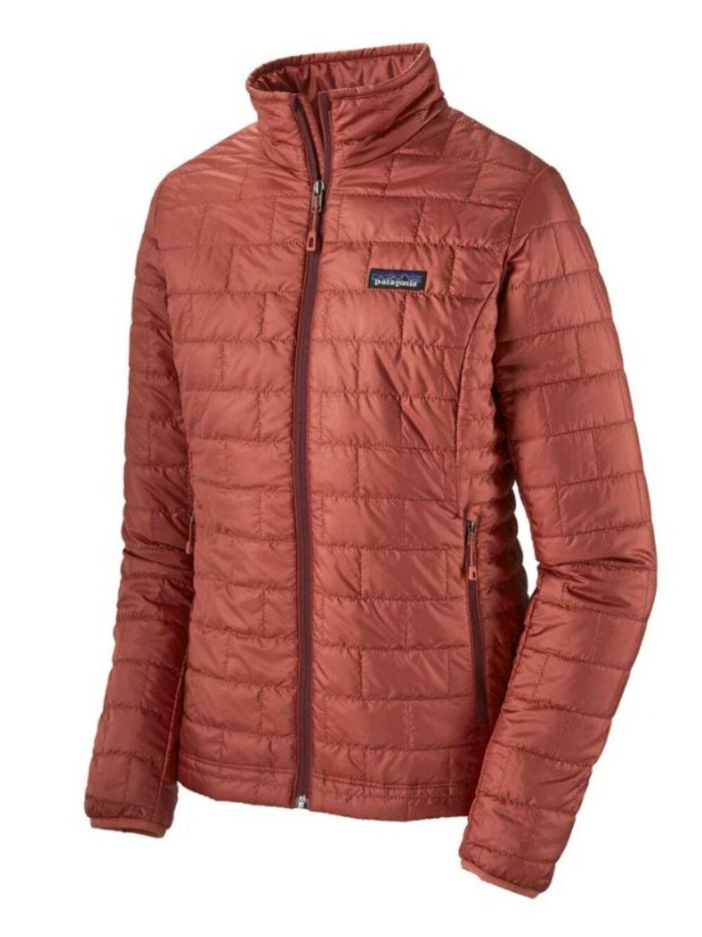 Patagonia Women's Nano Puff Jacket Spanish Red Small EUC